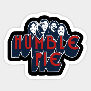 Humble pie Sticker